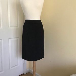 Stretch Charcoal Pencil Skirt